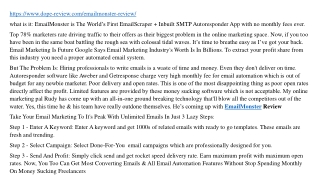 EmailMonster Review