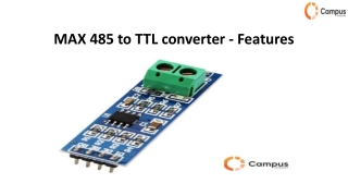 MAX 485 to TTL Converter