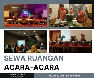 EXCLUSIVE, WA 0878-3930-1999, Sewa Ruang Untuk Event
