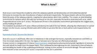 What is Acne