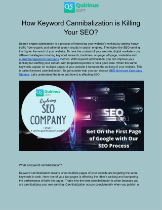 How Keyword Cannibalization is Killing Your SEO (1)