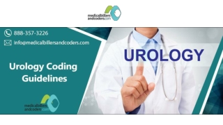 Urology Coding Guidelines