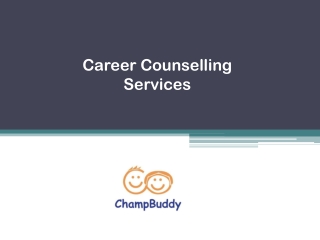 Career Counselling Services - ChampBuddy
