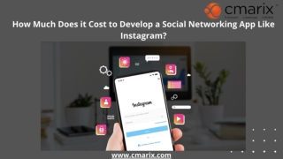 How Much Does It Cost to Make a Social Networking App Like Instagram?