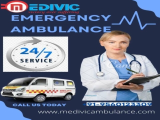 Dependable Ambulance Service in Delhi by Medivic