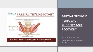 Partial Thyroid Removal Surgery and Recovery