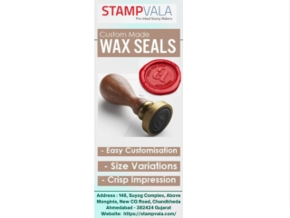 Custom Wax Seal at Best Price in India