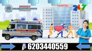 Book Train Ambulance Service with Medical Bed-2-Bed Service |ASHA