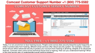 Comcast Email Customer Care Number   1(800) 568-6975