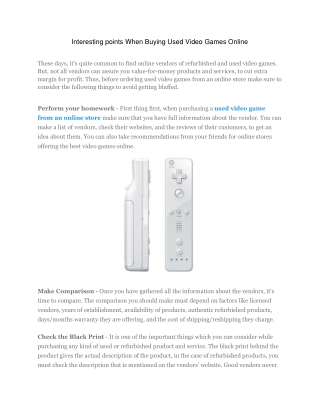 Buy Wii Nintendo Accessories Online