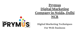 Digital Marketing Techniques