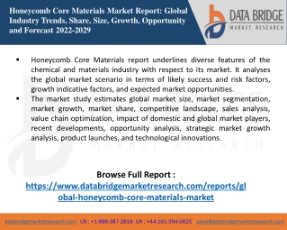 Honeycomb Core Materials