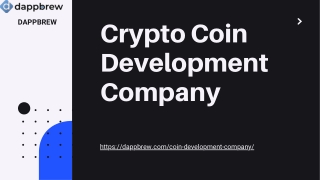 Crypto Coin Development | Stablecoin Development Company | Dappbrew