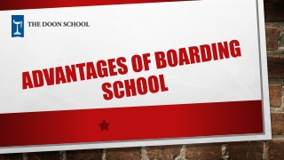 Best Boarding School for Boys | The Doon School