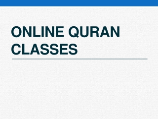 Learn to read Quran Online at Online Quran Classes - Darse Nizami with us