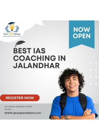 Top IAS coaching in Jalandhar