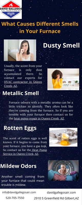 What Causes Different Smells in Your Furnace
