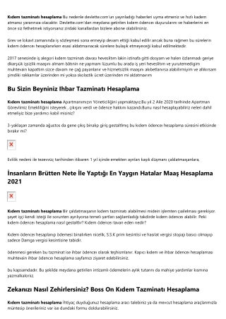 The Ihbar Tazminatı Hakkında Duyduğumuz En Komik Şikayetler Hesaplama Formülü