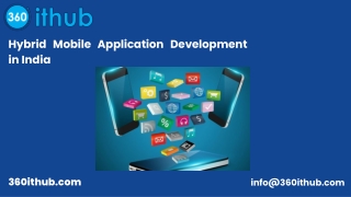 Hybrid Mobile Application Development in India
