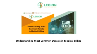 Understanding Most Common Denials in Medical Billing