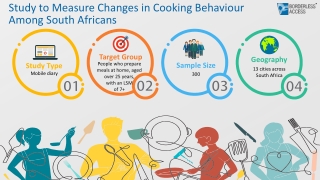 Study to Measure Changes in Cooking Behaviour among South Africans