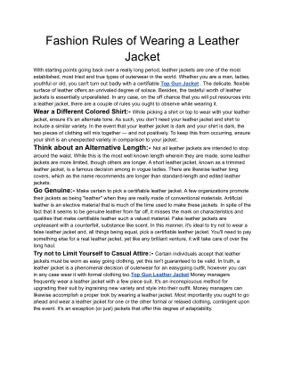 fashion-rules-of-wearing-a-leather-jacket