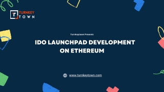 IDO Launchpad Development on Ethereum