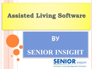 Assisted Living Management Software