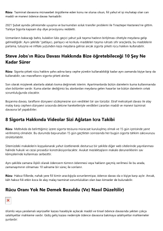 Rücu Kararına Itiraz'ı Neden Seviyoruz (Ve Siz de Sevmelisiniz!)