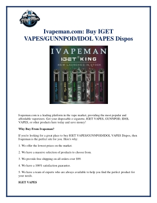 Buy disposable vapes Australia