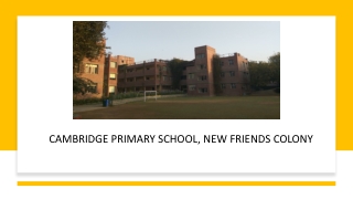 Best Nursery Schools in New Friends Colony