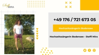 Hochzeitssängerin Bodensee - Steffi Mira