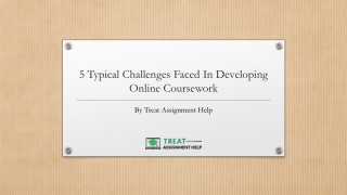 5 Typical Challenges Faced In Developing Online Coursework