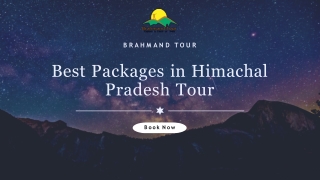 Best Packages in Himachal Pradesh Tour