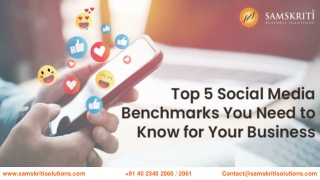 Top 5 Social Media Benchmarks You Need to Know for Your Business