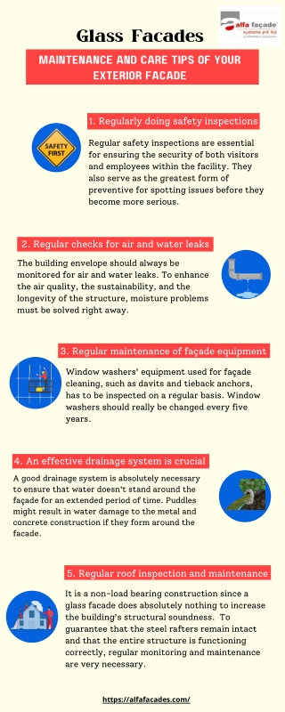 Glass Facades - Maintenance and care tips of your exterior facade