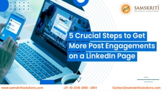 5 Crucial Steps to Get More Post Engagements on a LinkedIn Page