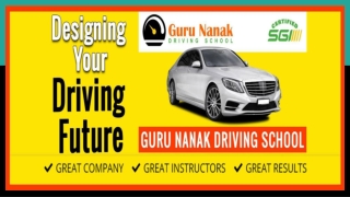 Choose Guru Nanak Driving School for Drivers Training, and 6_6 SGI Class 5 Course in Saskatchewan