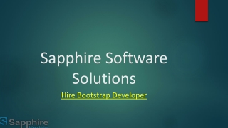 Hire Bootstrap Developer | Bootstrap Development Services