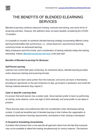 blendedelearningservices