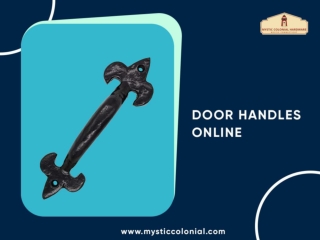 How to Choose the Right Door Handles Online for Interior Doors?