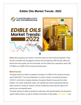 import edible oil in india