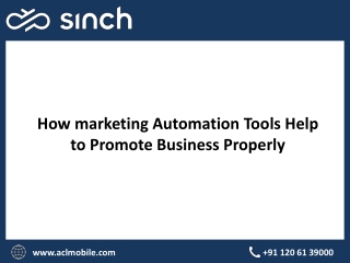 How marketing Automation Tools Help to Promote Business Properly