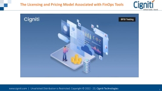 The Licensing and Pricing Model Associated with FinOps Tools