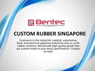 CUSTOM RUBBER SINGAPORE