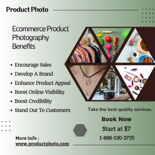 Ecommerce Product Photography Benefits