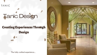Creating Experiences Through Design