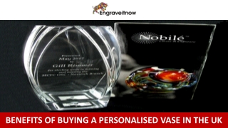 Benefits of Buying a Personalised Vase in the UK