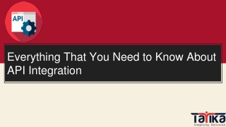 Everything That You Need to Know About API Integration