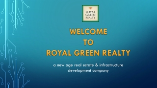 Buy Residential Projects in Gurgaon | Royal Green Realty